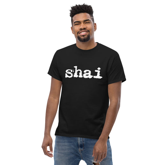 Shai | Personification of Destiny | Unisex White Logo Tee