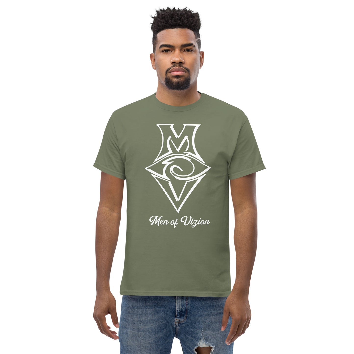 Men of Vizion | White Logo | Housekeeper Unisex Tee